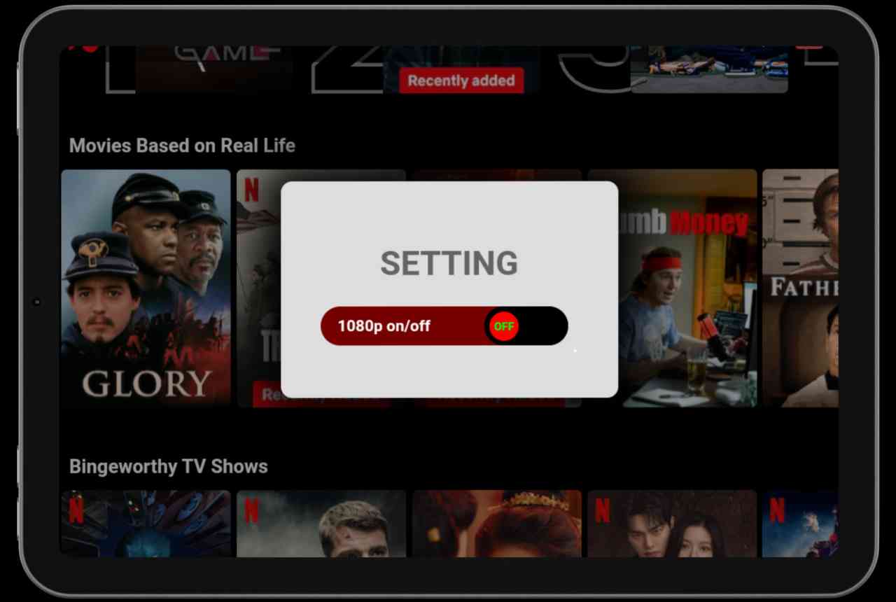 Full HD Streaming Activated by Default